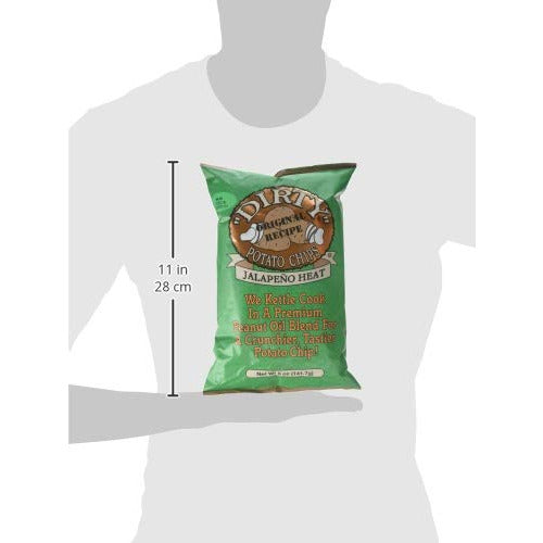 Dirty Potato Chips Jalapeno Heat (12x5 Oz)