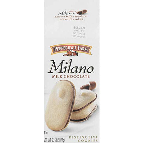 Pepperidge - Milk Choc. Milano (6 pack)