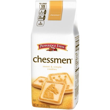 PACK OF 10 - Pepperidge Farms: Chessmen Cookies, 7.25 Oz