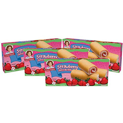 Little Debbie Strawberry Shortcake Rolls - 4 Pack