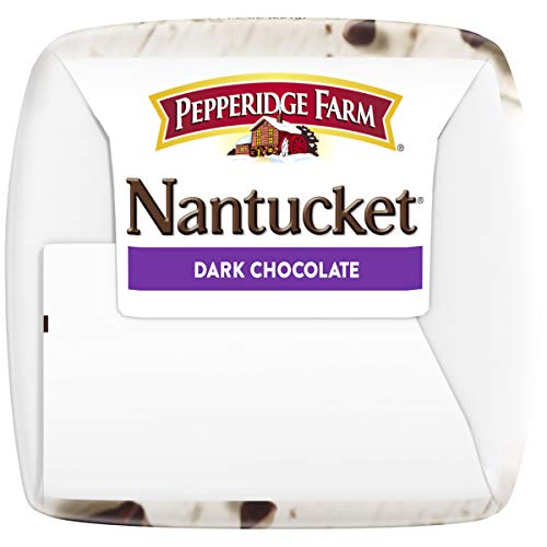 Pepperidge Farm Double Chocolate Nantucket Dark Chocolate Chunk Crispy Cookies 7.75 oz. (Pack of 4)