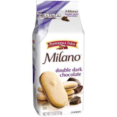 PACK OF 14 - Pepperidge Farm Milano Double Chocolate Cookies, 7.5 oz