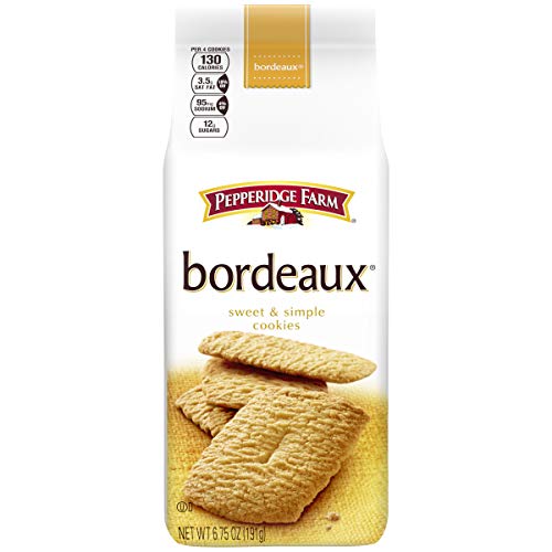 Pepperidge Farm, Bordeaux Cookies, 6.75oz Bag (Pack of 4)