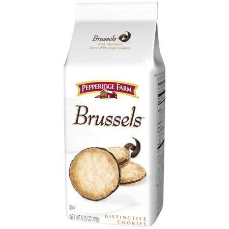 Pepperidge Farm Brussels Cookies, 5.25-ounce (pack of 4) by Pepperidge Farm [Foods]