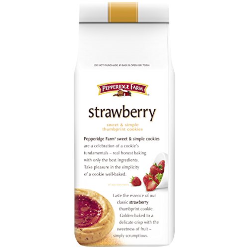 Pepperidge Farm, Verona Strawberry Cookies, 6.75oz Bag (Pack of 4)