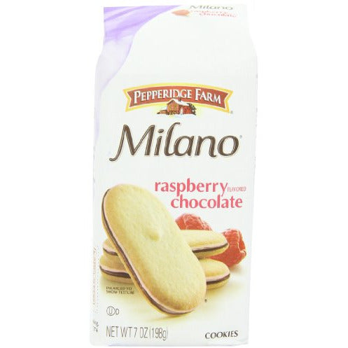 Pepperidge Farm Raspberry Milano Cookies, 7-Ounce (Pack of 4)