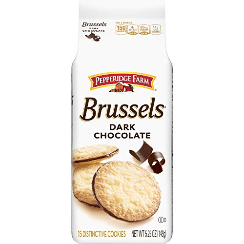 Pepperidge Farm Brussels Cookies, 5.25-ounce (pack of 4) by Pepperidge Farm [Foods]