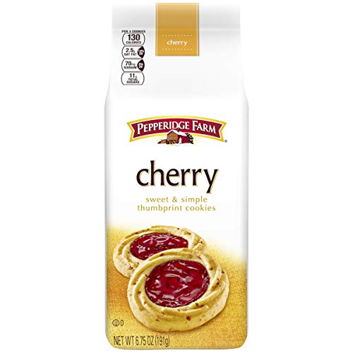 Pepperidge Farm Verona Cherry Thumbprint Cookies, 6.75 oz. Bag (2 pack)