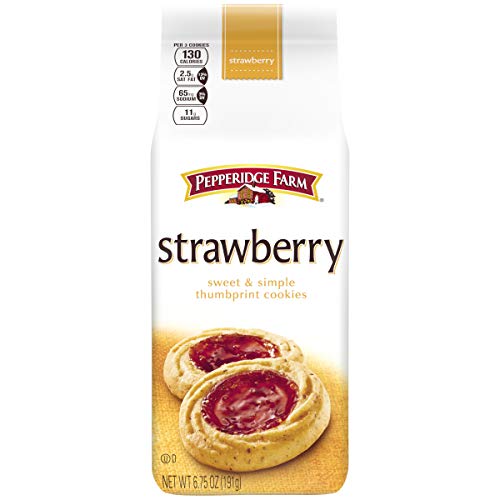 Pepperidge Farm, Verona Strawberry Cookies, 6.75oz Bag (Pack of 4)