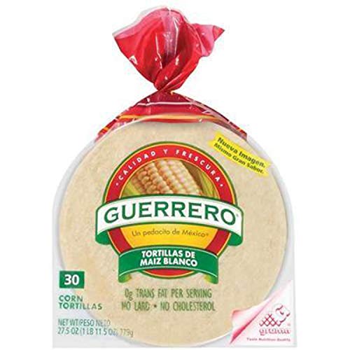 Guerrero Corn Tortillas 30ct, 27.5oz, 4 packages – Seaton Snacks