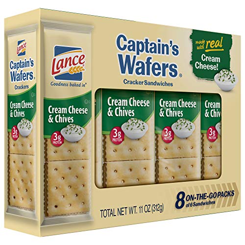 Lance Captain's Wafers Cream Cheese & Chives Crackers (40 ct.)