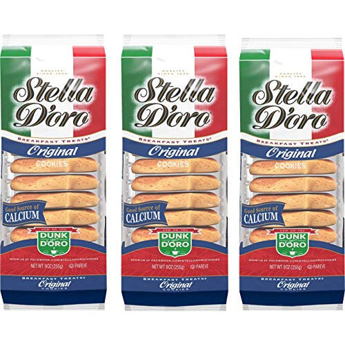 Stella D'oro Breakfast Treats Original Cookies 9 oz. Package (3 Pack)