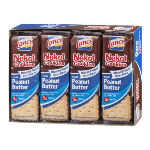 Lance Nekot Cookie Sandwiches Real Peanut Butter On-The-Go Packs - 8 PK