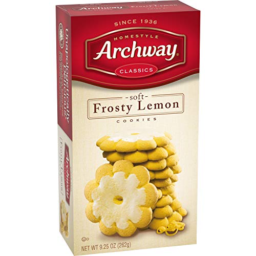 Archway Frosty Lemon Cookies, 9.25oz Box (2 Pack)