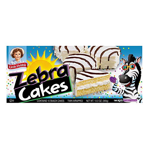 Little Debbie Zebra Cakes 13 Oz (8 Boxes) by Little Debbie