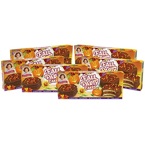 Little Debbie Fall Party Cakes (Chocolate), 6 Boxes, 30 Twin Wrapped Cakes