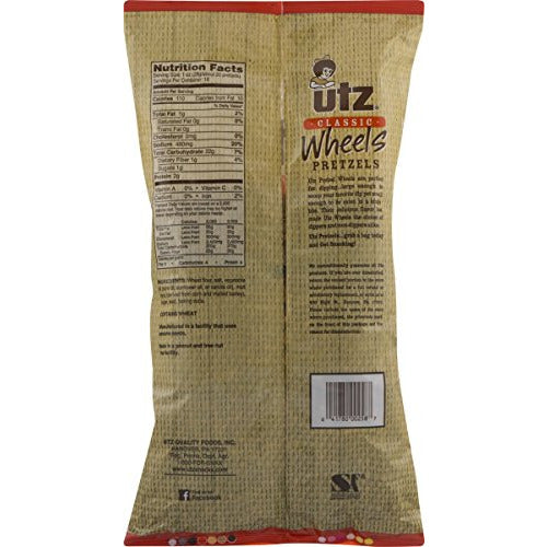 Utz Classic Wheels Pretzels 16 oz. Bag