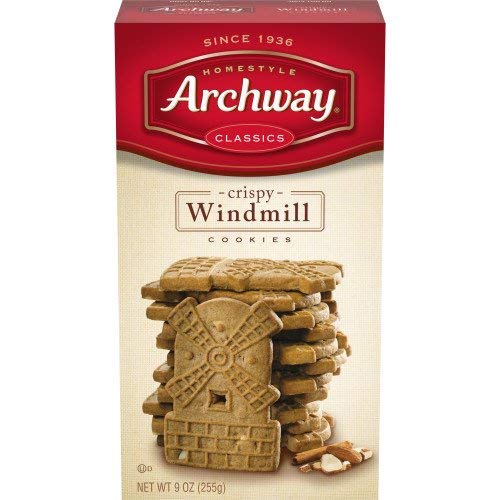 Archway Cookies, Crispy Windmill, 9 Oz (Box of 12)