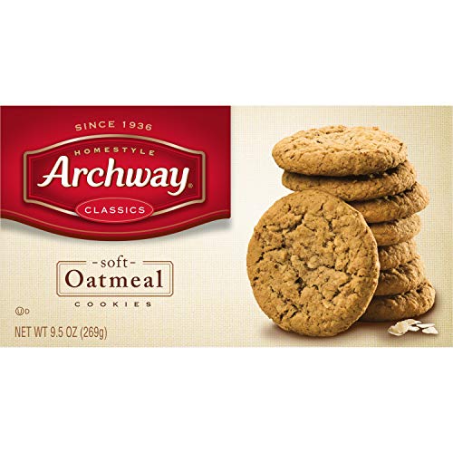 Archway Classic Soft Oatmeal Cookies, 9.5 Ounce (1 Pack)