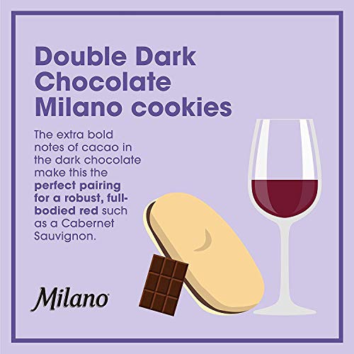 Pepperidge Farm Milano Double Dark Chocolate Cookies Pack of 4