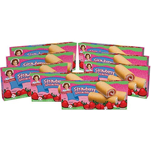 Little Debbie Strawberry Shortcake Rolls - 8 Pack