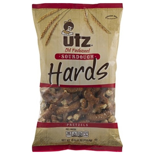 Utz Old Fashioned Sourdough Hards Pretzels 14.5 oz. Bag